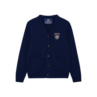[翟子路同款]KENT&CURWEN肯迪文26新品100周年纯羊毛针织衫