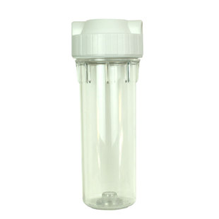净水器配件10寸超透明滤瓶前置过滤瓶2/4分口纯水机 滤壳滤芯外壳