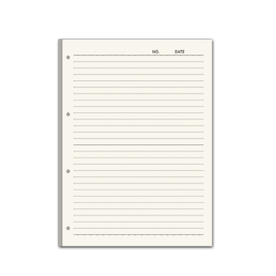 加厚道林纸a5活页替芯6孔六孔方格横线活页纸b5活页本替芯可拆卸替换4孔9孔笔记本活页记事本内页康奈尔60张