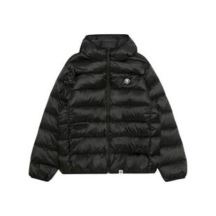 Aape旗舰店男装秋冬小标徽章简约休闲连帽羽绒服外套7720XXP
