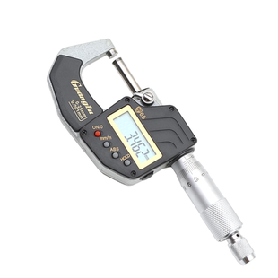桂林广陆IP65防水油电子数显千分尺高精度分厘卡0-25-50-75-100mm