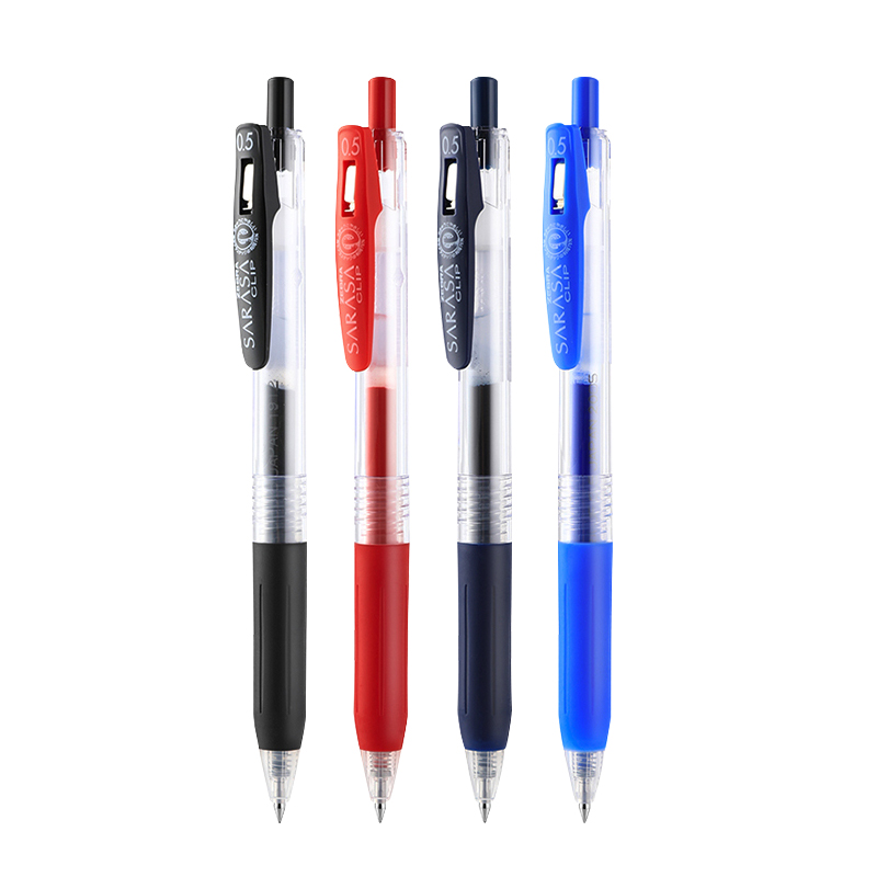 【第一卫】日本ZEBRA斑马JJ15中性笔sarasa按动考试刷题0.5学生用黑笔签字笔水笔黑色笔芯刷题官方旗舰店文具