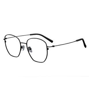 灼灼风流！5.5克日系纯钛超轻眼镜架大框无螺丝时尚女显瘦配镜片