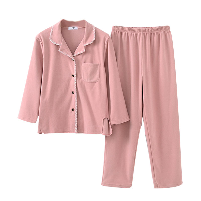 德绒睡衣女小个子秋冬简约珊瑚绒xs家居服套装145 150cm冬季薄绒