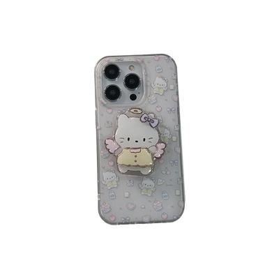 苹果手机壳可爱HelloKitty支架