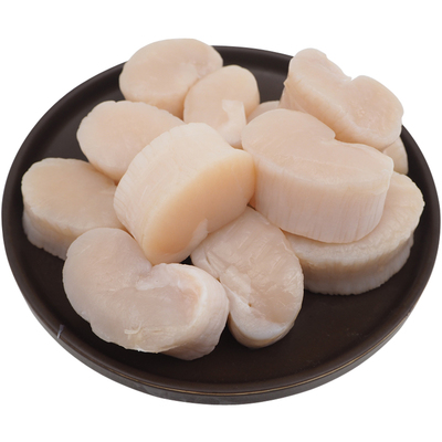 现剥大带子肉新鲜江贝瑶柱刺身