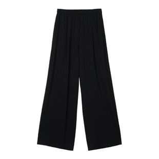【新品】素然ZUCZUG 4M36 夏季女士进口莱赛尔针织布褶裥阔腿裤