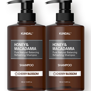 韩国kundal洗发水昆黛尔香水洗发水香氛洗发露 韩国明星同款代言