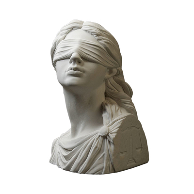 忒弥斯正义女神石膏桌面摆件