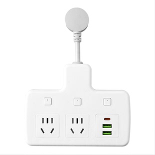 已接入米家智能排插WiFi远程控制定时开关鱼缸插座独立分控拖线板