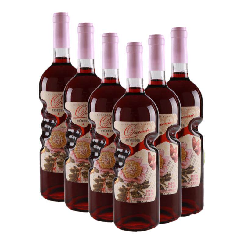 六瓶 贵妮蝶恋蓝莓酒 天使之手甜型果酒