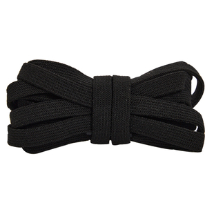 鞋带懒人免系绑弹力松紧运动小黑鞋女板鞋黑色女款男款儿童卡扣男