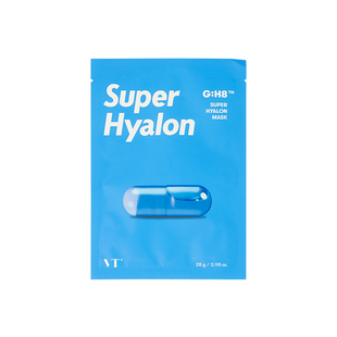 方恰拉推荐韩国VT玻尿酸面膜大G蓝胶囊清洁保湿补水保湿收缩毛孔