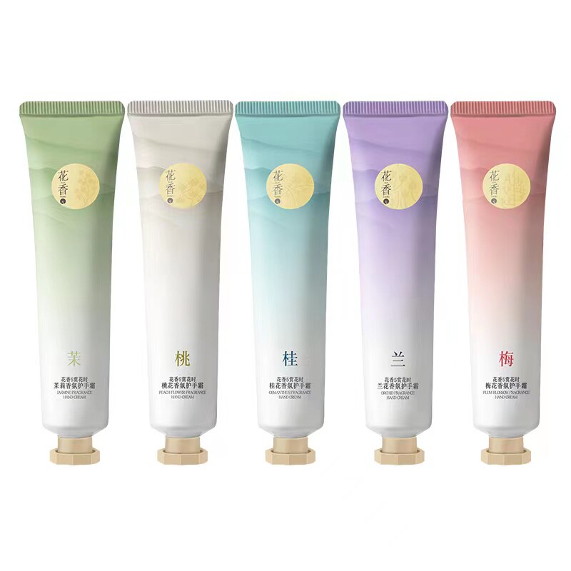 花香5赏花时春夏滋润护手霜女组合装