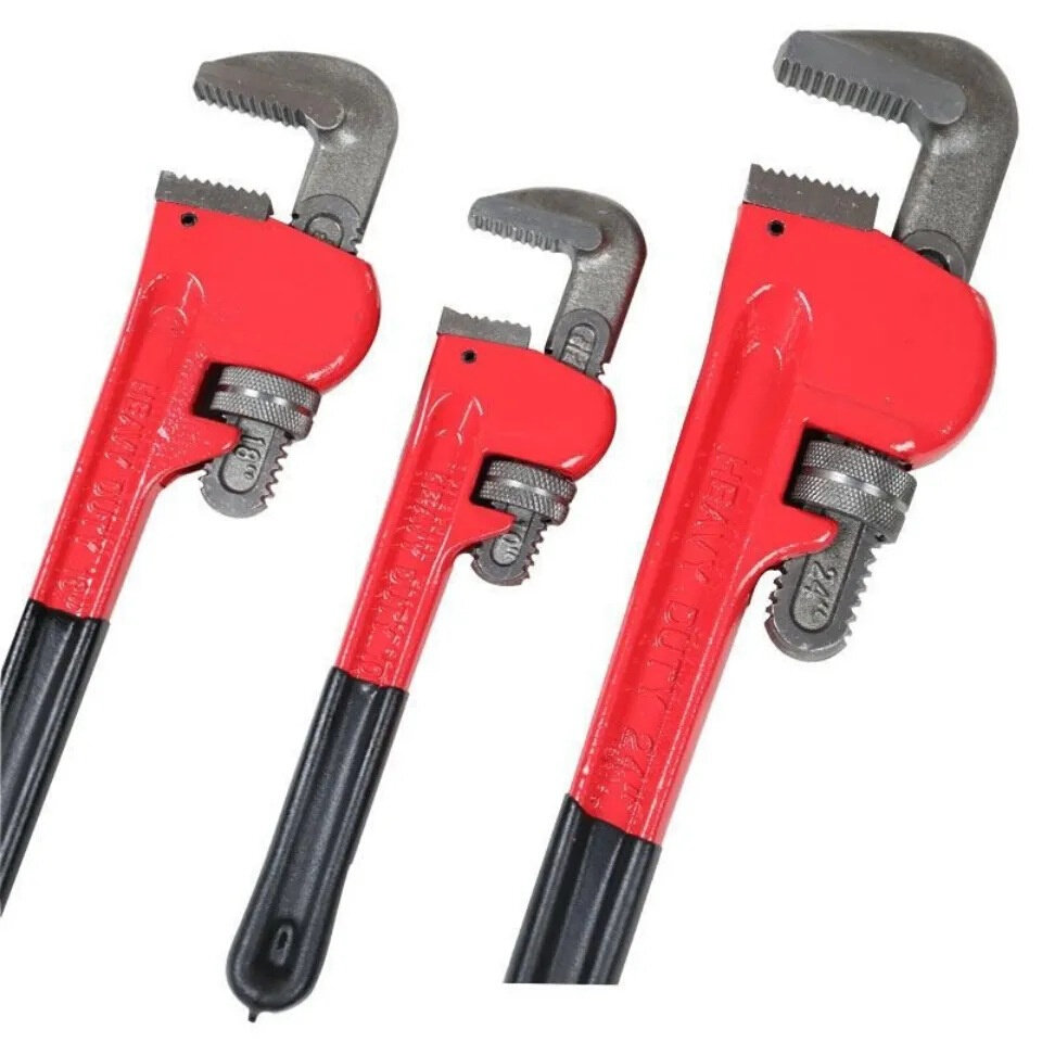 高端管钳家用水暖工自动紧固多功能自来水万用扳手家用小水管钳子