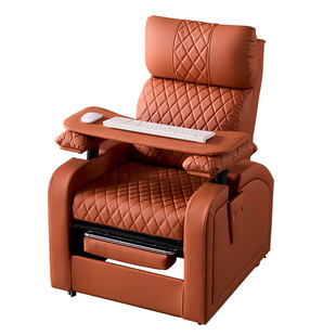 享成电竞沙发电脑椅家用透气久坐懒人大体重升降扶手网吧游戏座椅