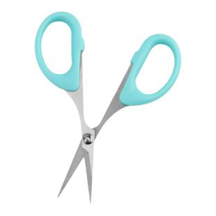 超轻粘土人偶细节剪尖细剪刀DIY模型软陶美工用直弯剪手指缝发丝