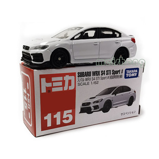 TOMY多美卡合金车模TOMICA小汽车115号斯巴鲁WRX S4儿童玩具礼品