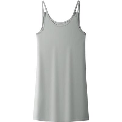 思篇100%纯棉家居服吊带连衣裙