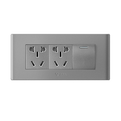 公牛118型插座面板多孔家用