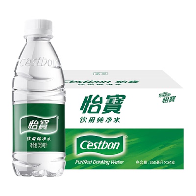 怡宝纯净水350ml×48瓶