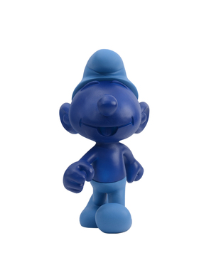 oakliving克莱因蓝精灵摆件卡通潮玩客厅电视柜儿童玩具装饰品