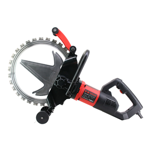 东森环锯410高压无刷免调节齿轮驱动大功率切墙机砖墙混凝土切割