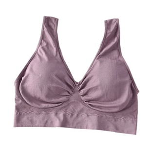 大码中老年妈妈无钢圈背心式文胸胖mm200斤宽松大胸显小薄款内衣