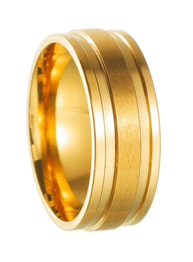 男士钛钢黑色戒指不掉色男式饰品