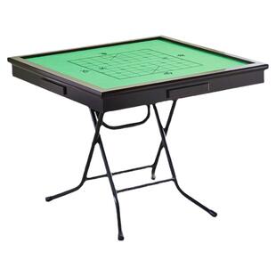 家用折叠麻将桌简易多功能宿舍桌子两用型手搓棋牌桌手动麻雀台桌