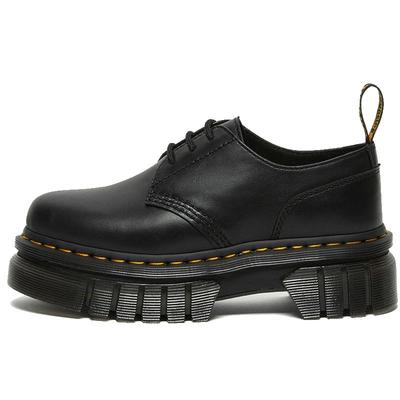 DrMartens松糕厚底软皮3孔单鞋