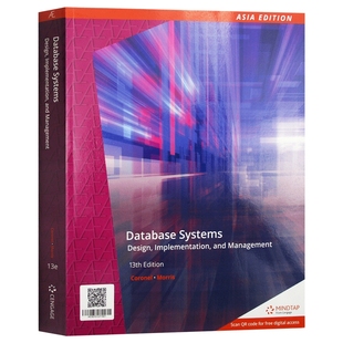 数据库系统 第13版 Database Systems Design Implementation and Management 英文原版 计算机网络 英文版进口原版英语书籍