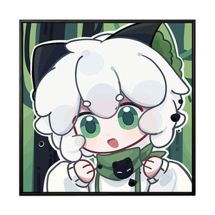 罗小黑战记2数字油画diy填充涂色手工绘卡通动漫丙烯油彩装饰画