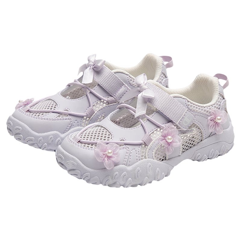 Champion女童26春新款蝴蝶结德训漂亮公主鞋