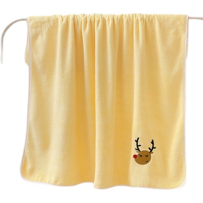 宝宝浴巾比纯棉吸水柔软新生儿童