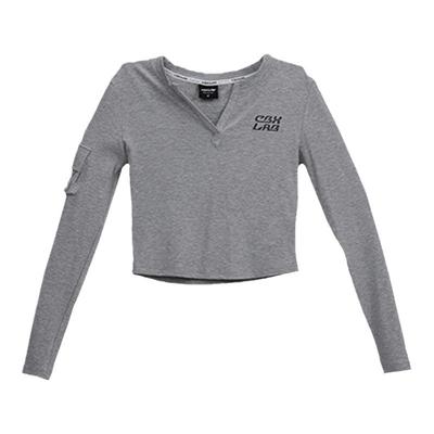 CBXLAB街舞潮牌秋冬柔软辣妹长袖