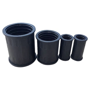 PP塑料波纹管橡胶三通接头穿线管两通对接头PA尼龙软管对接连接器