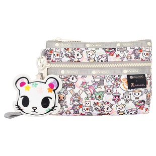 LeSportsac乐播诗TOKIDOKI™系列可爱卡通满印日常收纳手拿手机包