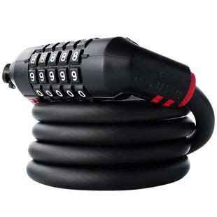 玥玛自行车锁单车锁密码防盗山地车钢缆钢丝锁电动车锁公路车软锁