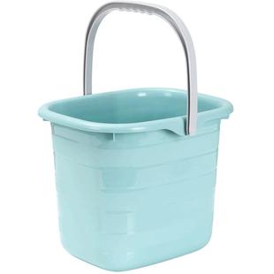 塑料加厚长方形手提储水桶大号家用拖把泡脚桶塑料桶小方桶洗衣桶