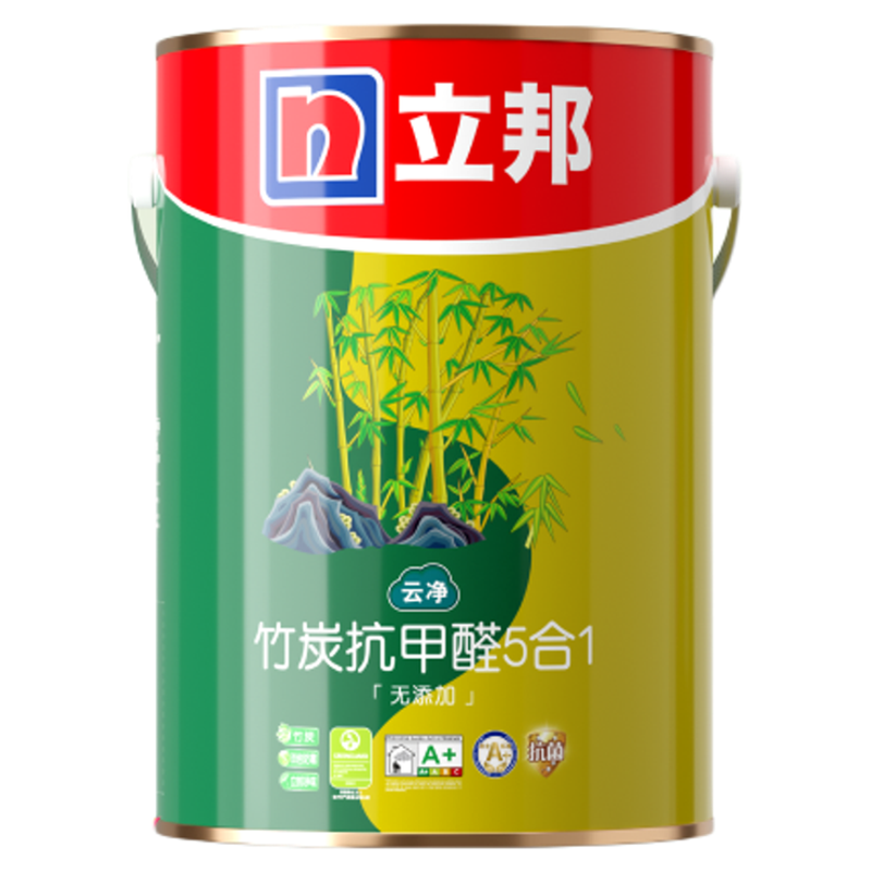 立邦竹炭净味抗甲醛内墙乳胶漆