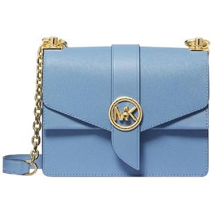 【品牌直供】Michael Kors迈克高仕MK链条包女清新蓝色单肩斜挎包