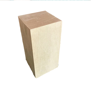 多帕奇 椴木方小木雕纯手工木刻练手雕刻木料手工DIY Q版卡通人偶