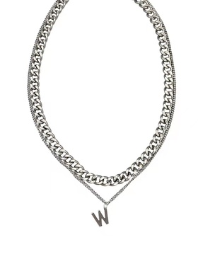 caimou饰品w叠戴项链ins高级配饰