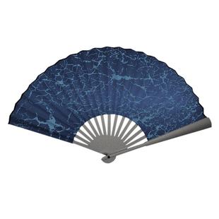 食肉者钛合金折扇子沧海钢骨战术健身功夫防卫铁防身金属玉转古风