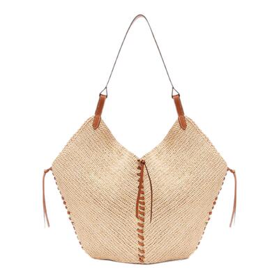 ISABEL MARANT2025 TAMPA大容量拉菲草单肩包女