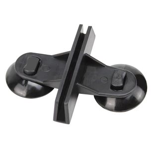 鱼缸隔离板卡扣吸盘固定夹吸盘夹固定器玻璃隔断夹子卡子隔离板夹