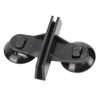 鱼缸隔离板卡扣隔离板吸盘固定夹