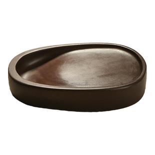 精品宋坑端砚肇庆原石砚台可研磨毛笔书法写经砚墨池墨盒文房摆件