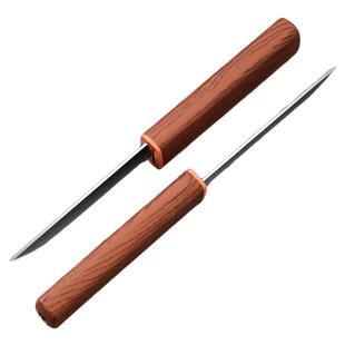 龙凤一体加厚鸳鸯小刀双刀家用厨房削皮刀水果刀锋利烧烤